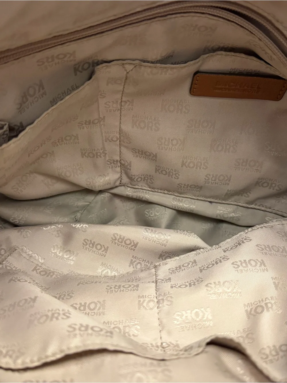 Michael Kors Brown Leather Hobo Bag EUC